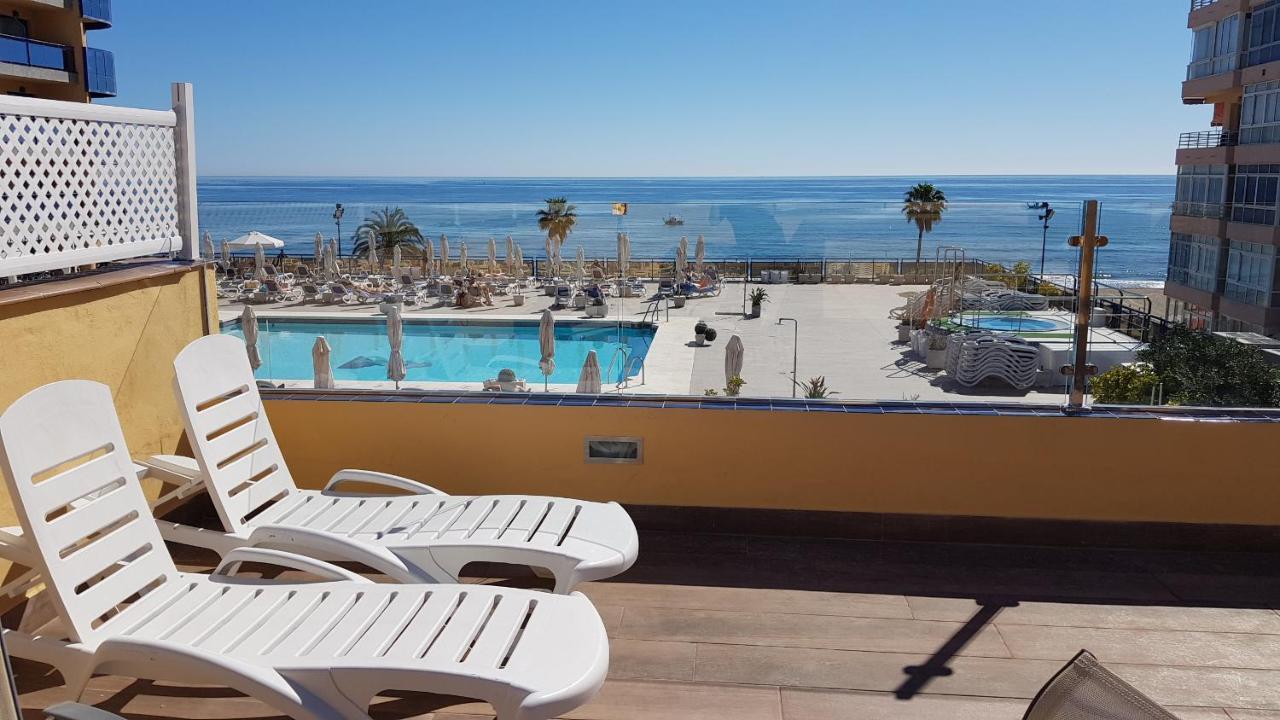 Ferienwohnung Penthouse Sea Views + Private Solarium Fuengirola Exterior foto