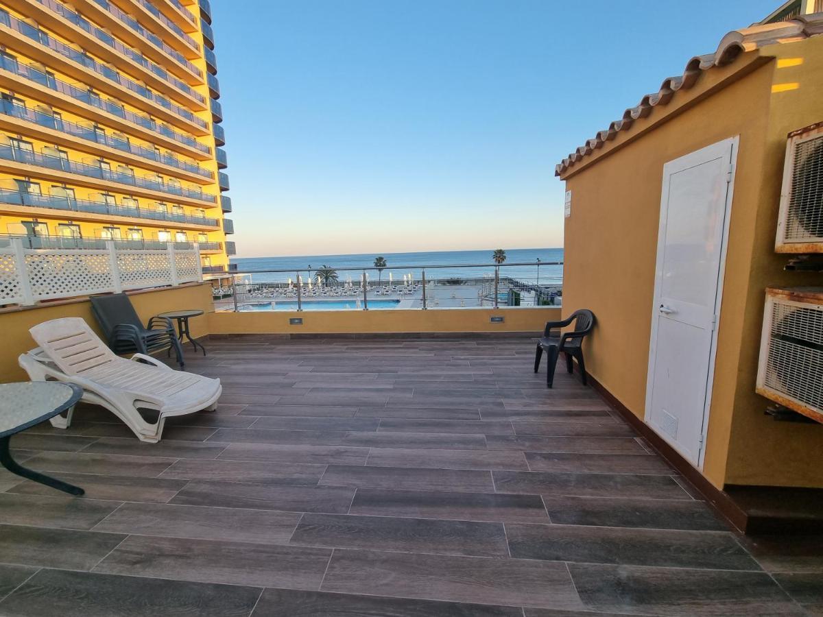 Ferienwohnung Penthouse Sea Views + Private Solarium Fuengirola Exterior foto